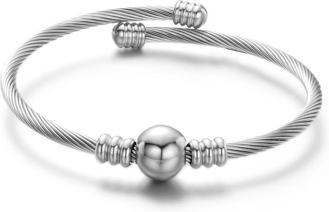 Wucifang Jewelry Armband, silber, runde Perlen, Damen - Bild 1