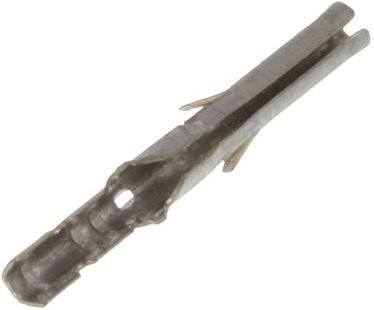 Molex 2061132 Kontaktstifte aus Messing in Silber, 100 Stück, Durchmesser 0,062 - Bild 1