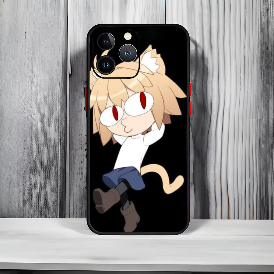 Arc Meme N-Neco Arc Handyhülle Schwarz Matt für iPhone 17 16 15 14 13 Pro Max - Bild 5