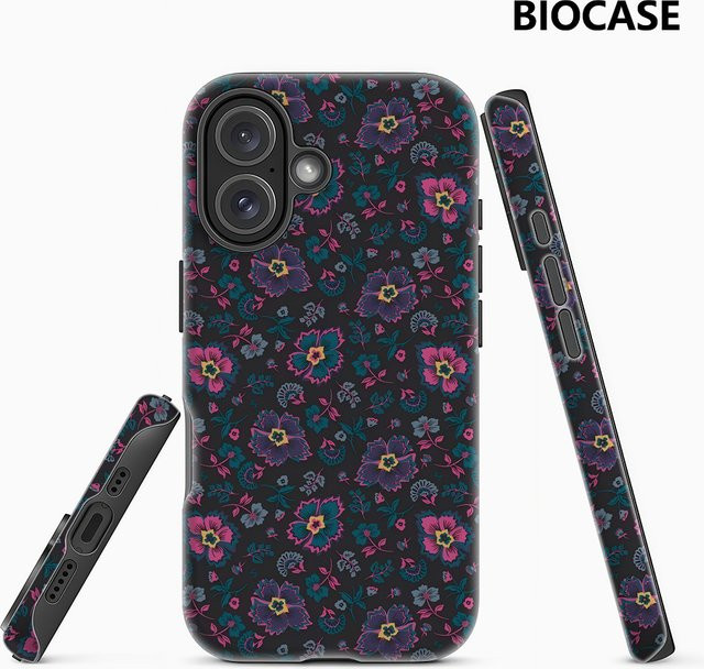Potdemiel Neon Garden Handyhülle für iPhone 17 16 15 14 13 Pro Max Plus, robuste Einzel- und Doppelschicht-Hülle, Multicolour - Bild 1