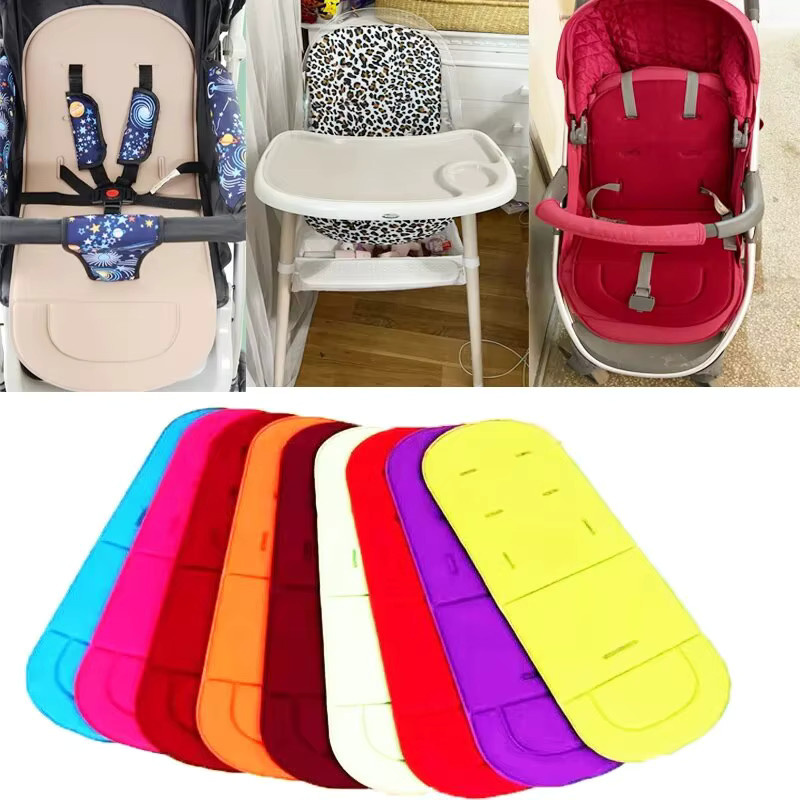 Weiches Kinderwagen Sitzkissen in Grau für Babywagen, Auto und Hochstuhl - Bild 3