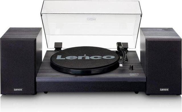 Lenco Plattenspieler LS-301 in Schwarz - Bild 1