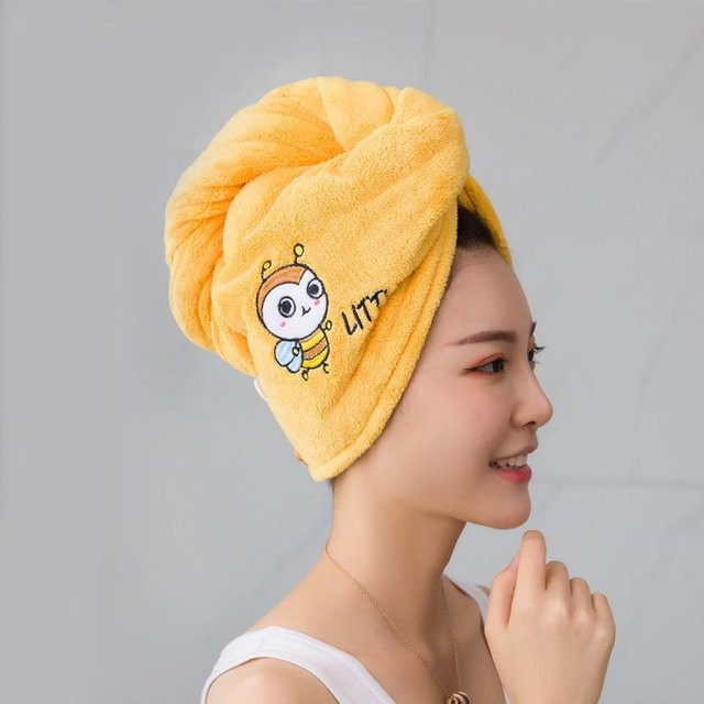 Xiaomi Duschhaube Mikrofaser, beige, Damen - Bild 1