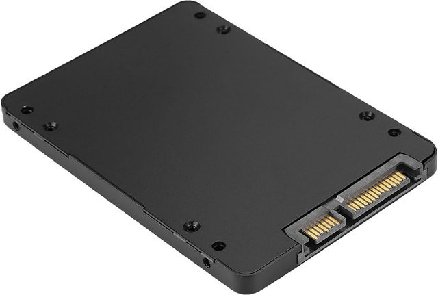 Igeteck M.2 NGFF zu SATA SSD-Gehäuse aus Aluminiumlegierung für Desktop und Notebook, Schwarz, 7mm - Bild 1