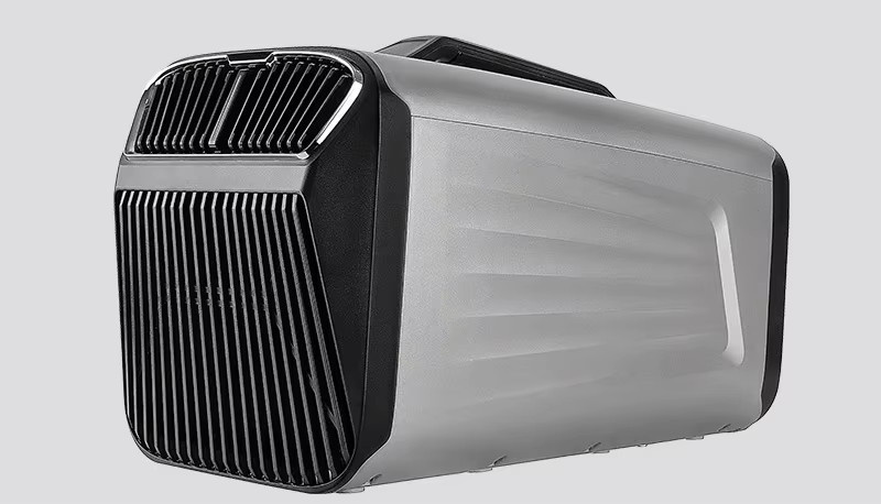 Tragbare Klimaanlage FULANG Monobloc in Grau, 5200 BTU, 500W energiesparend und leise für Camping, Wohnmobil und Außenbereich - Bild 7