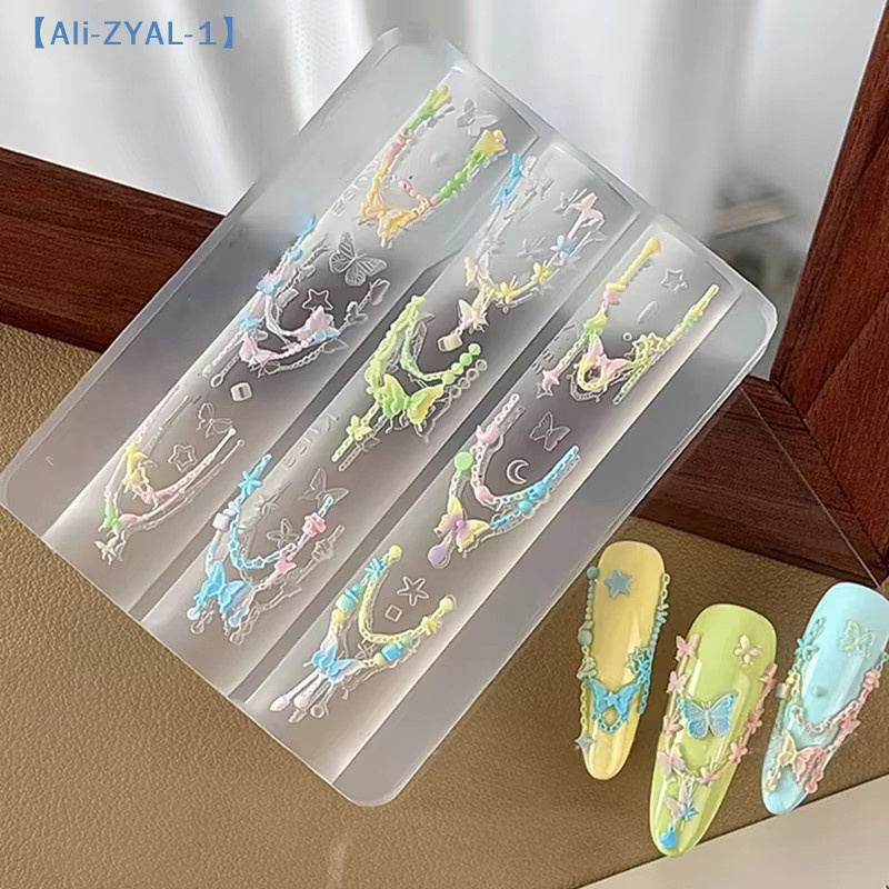 JETTING Silikonform Schleifenknoten-Perlenkettenband für Nagelkunst - Bild 2
