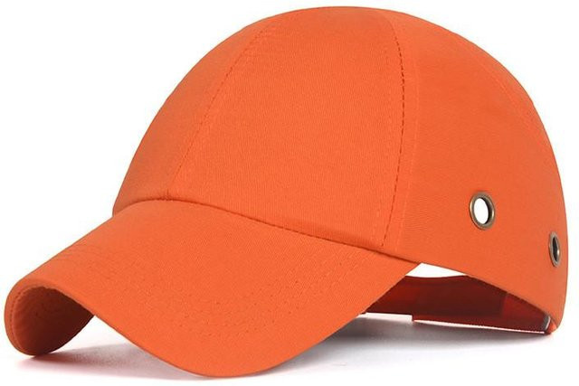 QuinceTarn Baseballkappe mit ABS-Schale und reflektierendem Logo in Orange für die Arbeitssicherheit - Bild 1