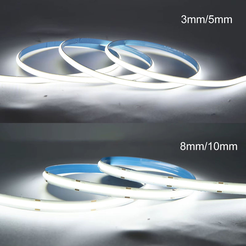 DENGKOO COB LED Streifen Lichtleiste Flexible Lineare Beleuchtung RA90 Warmweiß - Bild 4