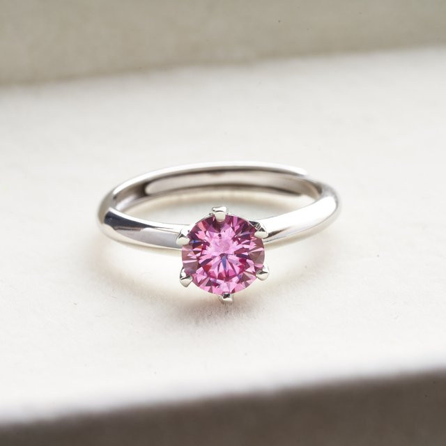 BIJOX STORY Ring, 925 Silber, Moissanit, Damen - Bild 1
