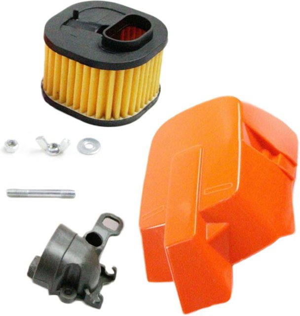 Husqvarna Luftfilter-Reiniger-Abdeckung und Ansaugadapter in Orange für Kettensägen der Modelle 362, 365, 372 und 372 XP - Bild 1