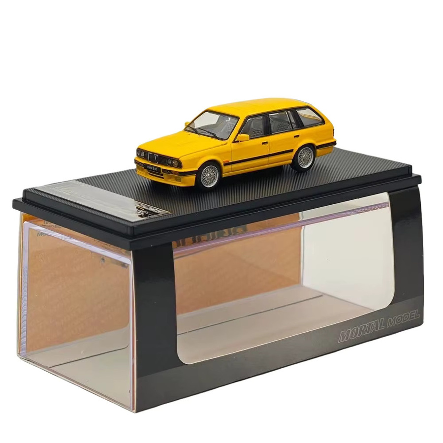 Mortal E30 M3 Touring Travel Edition, Spielzeugautomodelle, 1:64, Gelb, Metall - Bild 3