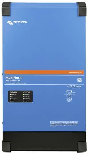 Victron Energy Wechselrichter 5000W 24V - 230V mit integriertem Laderegler in Blau - Bild 1