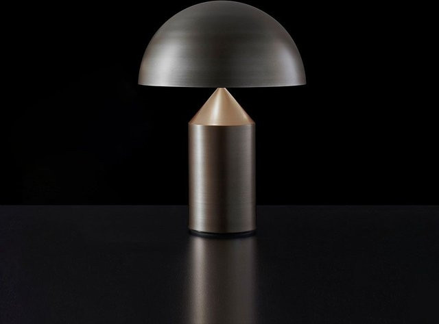 Oluce Atollo 239 Tischleuchte in Bronze - Bild 1