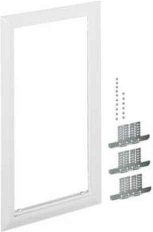 Hager Blendrahmen FZ021B universell 1-feldig aus Metall in Weiß für Schrankgröße 650 x 300 mm - Bild 1