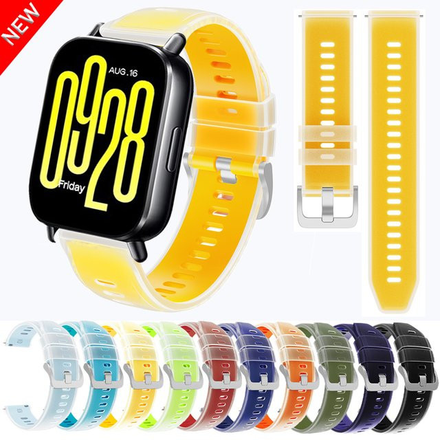 Xiaomi Uhrenarmband Silikon, Schwarz, 22 mm, Unisex - Bild 1
