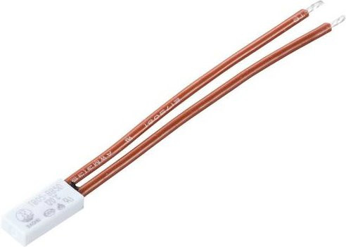 TRU Components Temperatur-Wächter TB05-BB5D-120 Weiß, 0 bis +160°C, radial bedrahtet, 1 Öffner - Bild 1