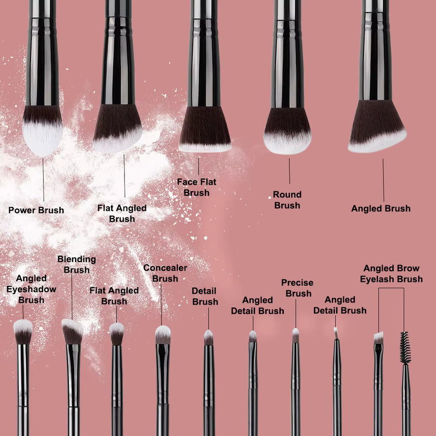 VANDER Make-up-Pinsel-Set, 14-teilig, Damen - Bild 2