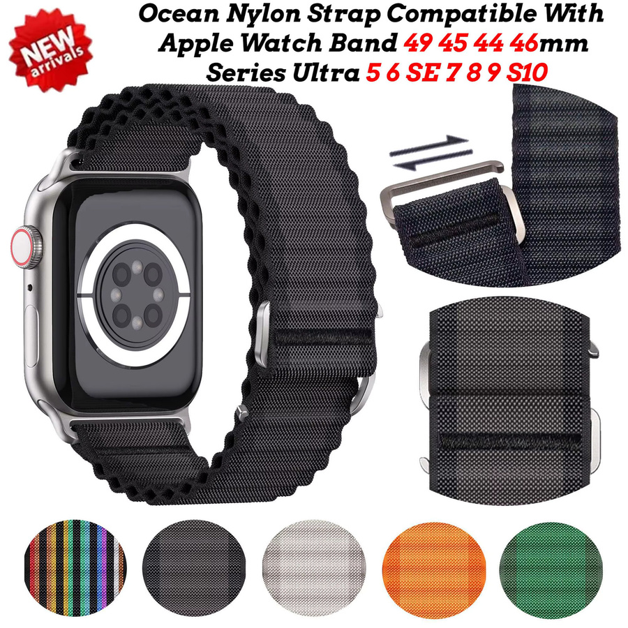 NUOTUO Uhrenarmband Nylon Alpine, Unisex - Bild 3
