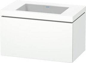 Duravit L-Cube Waschtischunterschrank c-bonded, weiß matt, wandhängend, B/T: 80 x 48 cm - Bild 1
