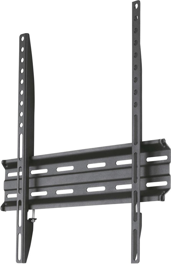 Hama Wandhalterung aus Stahl in Schwarz, B/H: 400 x 400 mm, Lochabstand: 75 x 75 mm - Bild 1