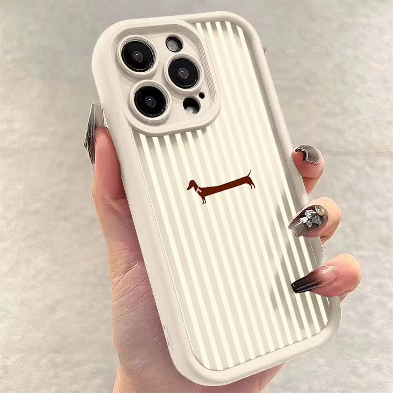 Handyhülle mit Enten-Dackel Motiv für Xiaomi Redmi Note 13 Pro 14 Pro Plus 5G 12 11 10 11s 10s 14C 13C 4G in Weiß - Bild 2