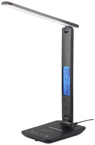 Sygonix TX26C SY-4963268 LED Schreibtischleuchte in Schwarz, dimmbar und verstellbar - Bild 1