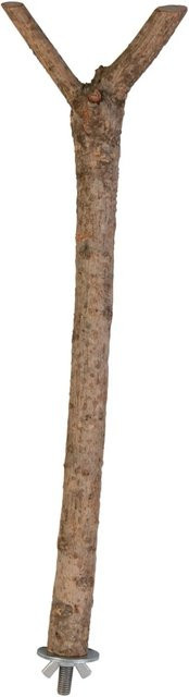 Trixie Sitzstange Natural Living Y-Form in Braun mit einer Länge von 35 cm und einem Durchmesser von 18 mm - Bild 1