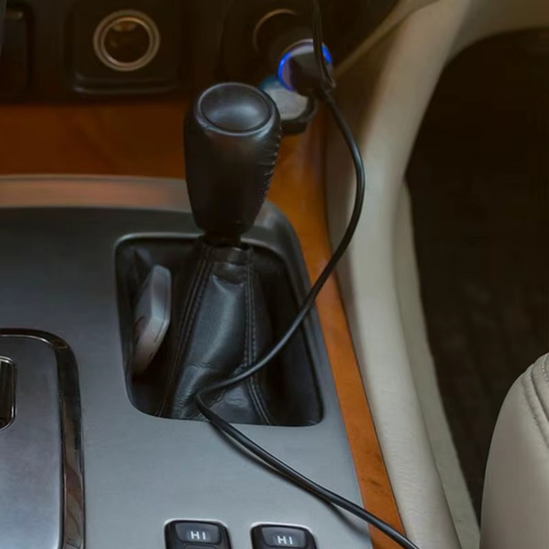 Verlängerungskabel für Auto-Gefrierschränke und Kühlboxen, 2 m, DC 12 V/24 V, Schwarz - Bild 4