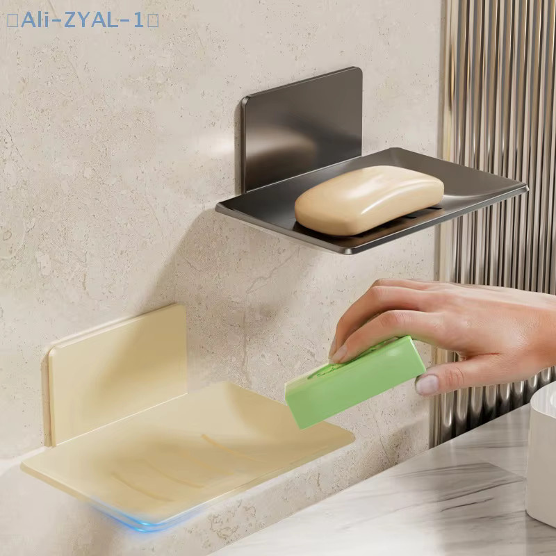 JETTING Seifenschale aus Kohlenstoffstahl für Badezimmer und Dusche, Wandmontage mit Entwässerung, Schwarz oder Weiß - Bild 2