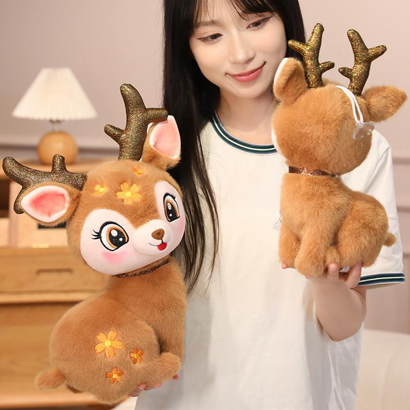 FLFLTOY Kawaii Reh Plüschtier Puppe, Plüsch / Textil, ab 14 Jahre - Bild 2