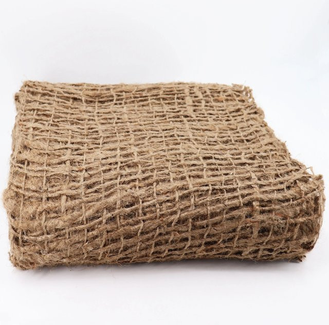 Aquagart Böschungsmatte Ufermatte aus Jutegewebe in Braun, B: 1,20 m, L: 8,00 m - Bild 2