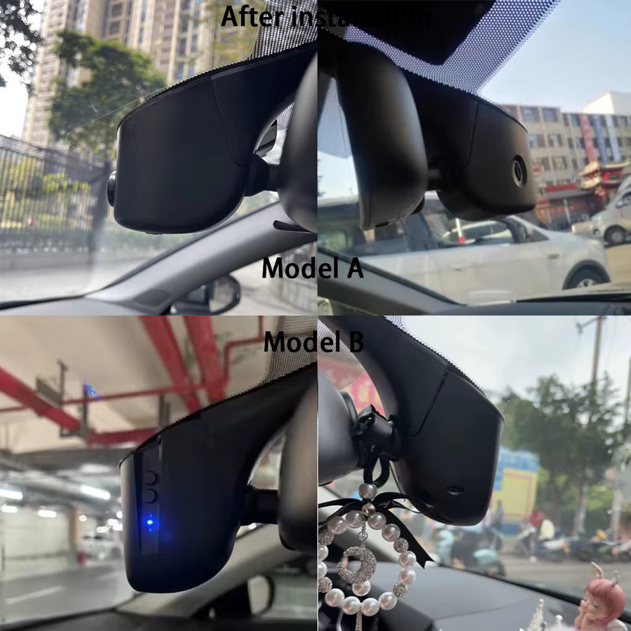 HighCity Dashcam DVR mit WLAN Front- und Heckkamera für Audi A1 A3 A4 A5 in Schwarz - Bild 2