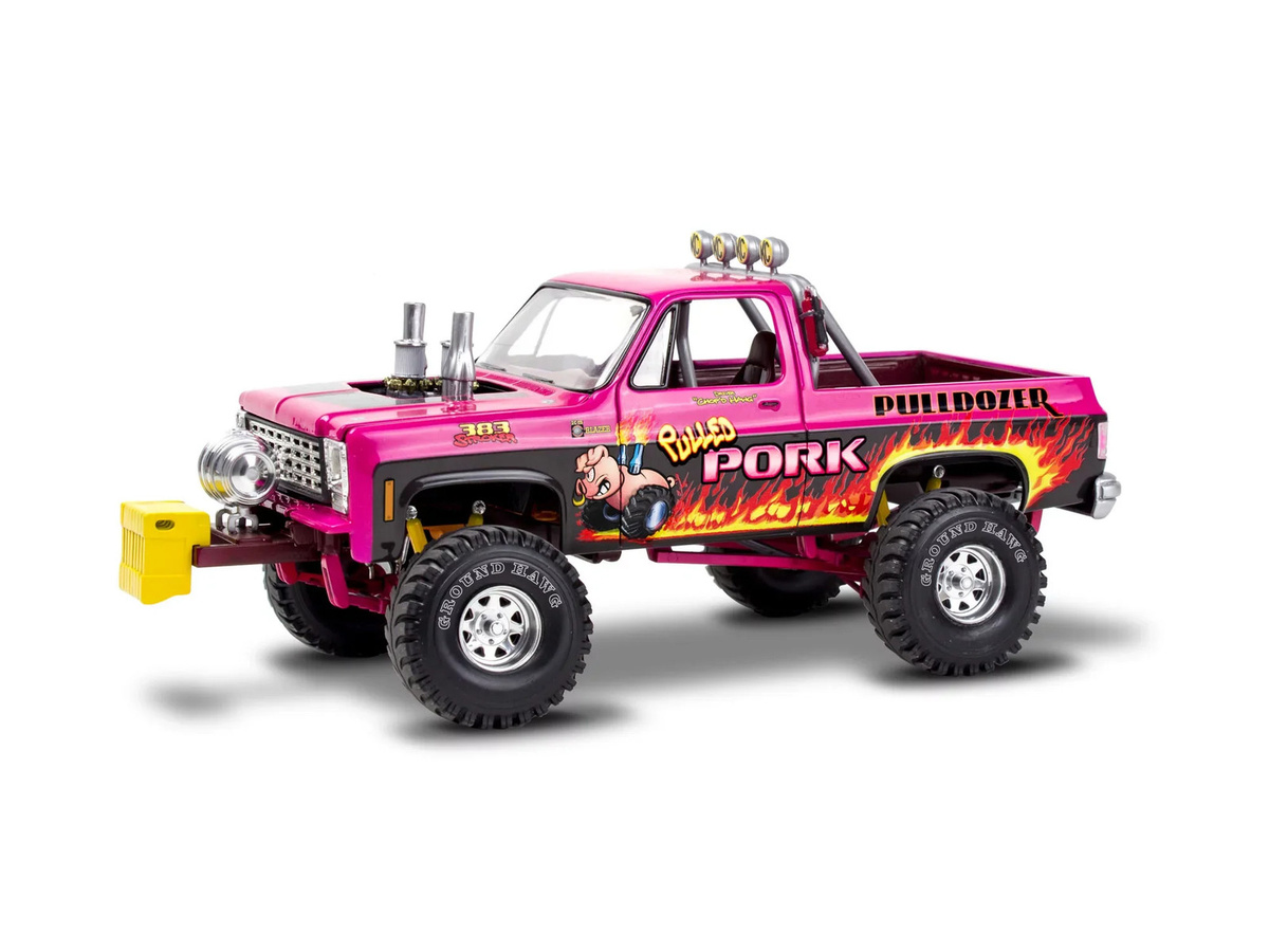 Revell 1978 Chevy Blazer Pulldozer, Automodell Bausatz, 1:24 - Bild 2
