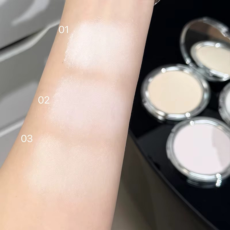 NICEKEY Pink Ballet Face Pressed Powder, mattes Gesichts-Make-up, Damen - Bild 2
