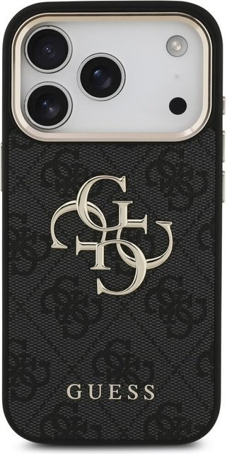 Guess 4G Big 4G Classic Logo Smartphone Hülle für iPhone 18 Pro und iPhone 17 Pro in Schwarz - Bild 1