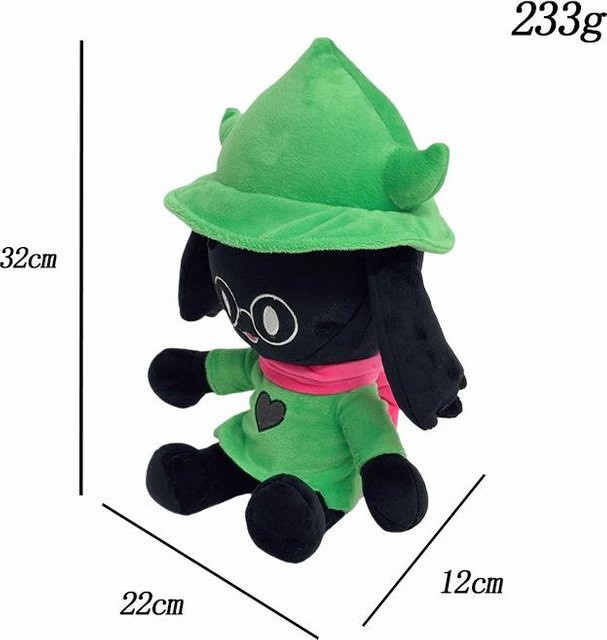 Yiran toy Deltarune Ralsei Plüschtier, 25cm, ab 14 Jahren - Bild 1