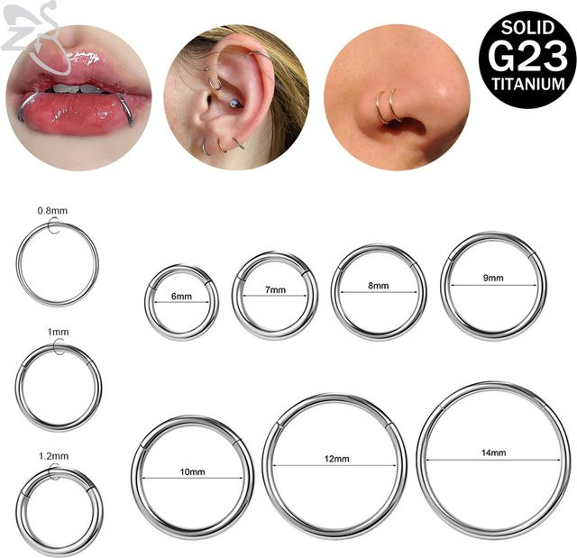 ZS Nasenring Titan, Unisex, rund - Bild 1