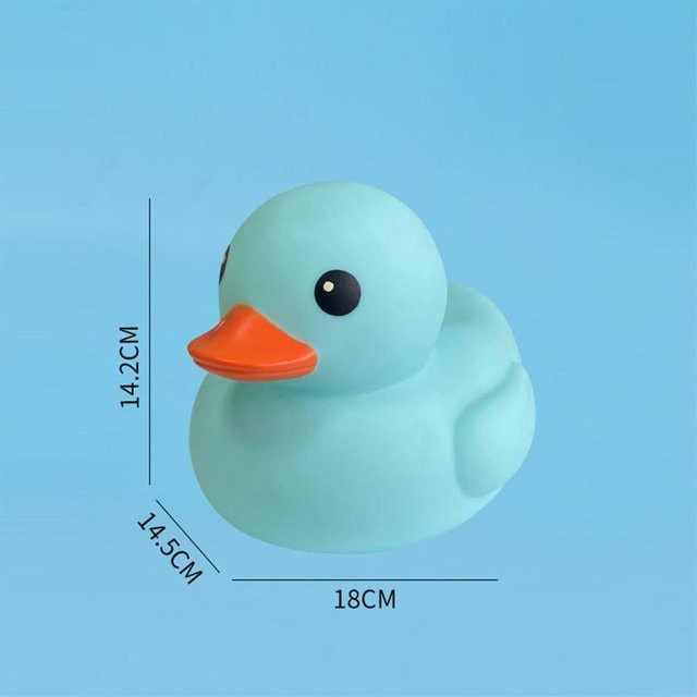 Binchi Outdoor Product Quietschende Gummi-Ente, Schwimmendes Badespielzeug, 5 Zoll - Bild 1