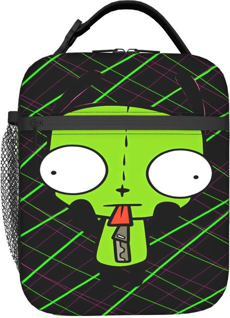 Fancy Style Studio Gir Lunchtasche Invaders Zims Thermische Brotdose für Kinder, Wasserdicht und Isoliert, Mehrfarbig - Bild 1