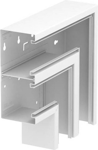 OBO Bettermann Montagezubehör Reinweiß B: 21,0 cm, T: 9,0 cm - Bild 1