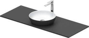 Duravit Konsolenwaschtisch Sivida in Grau Matt, B/T: 128 x 50 cm - Bild 1