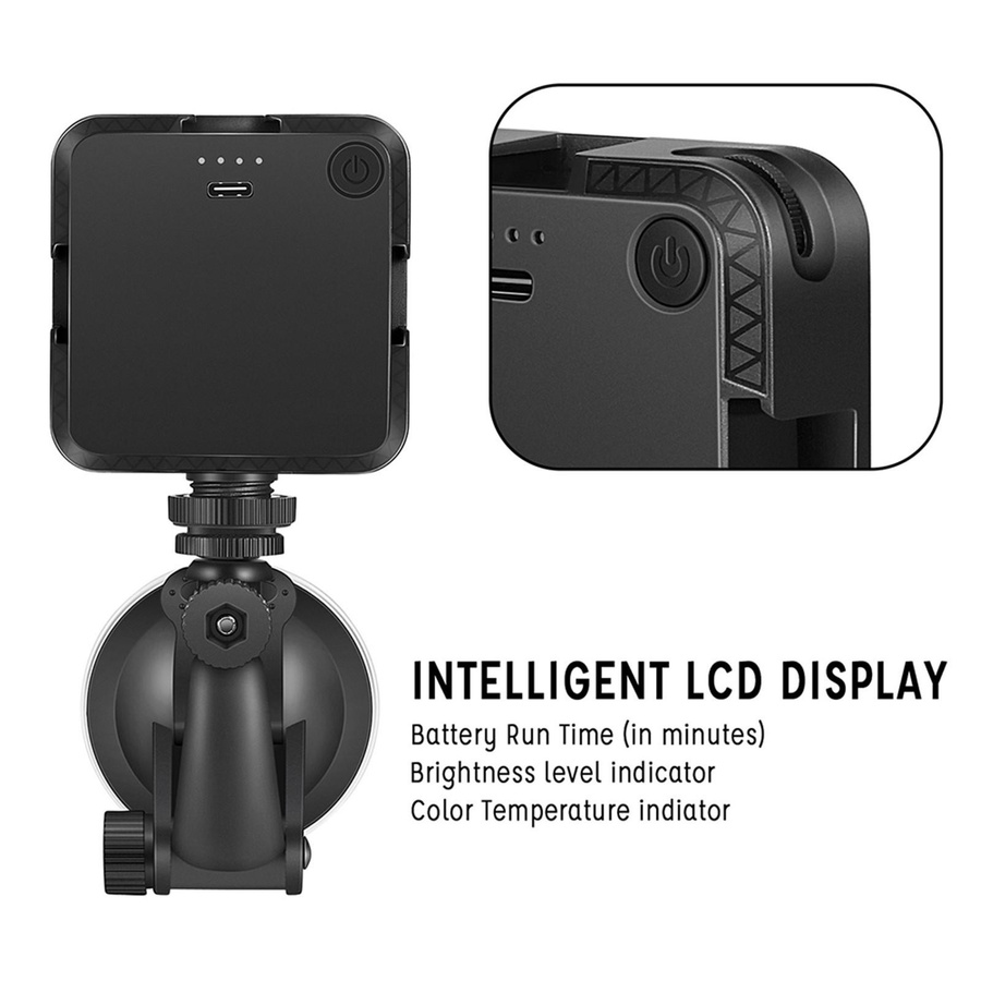 OutsideWorld LED Videokonferenz Beleuchtungsset in Schwarz mit einstellbarer Helligkeit und USB-Anschluss - Bild 5