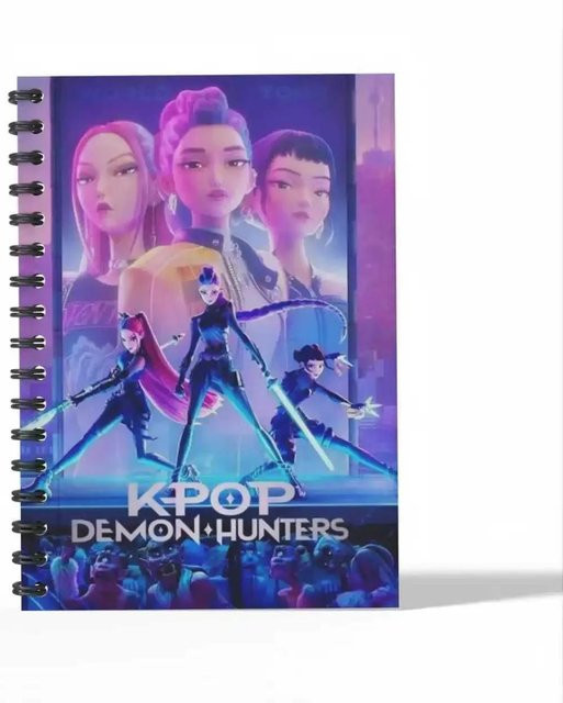 Wucifang Jewelry Anime Notizbuch Dämonenjäger Spiralblock Softcover Mehrfarbig - Bild 1