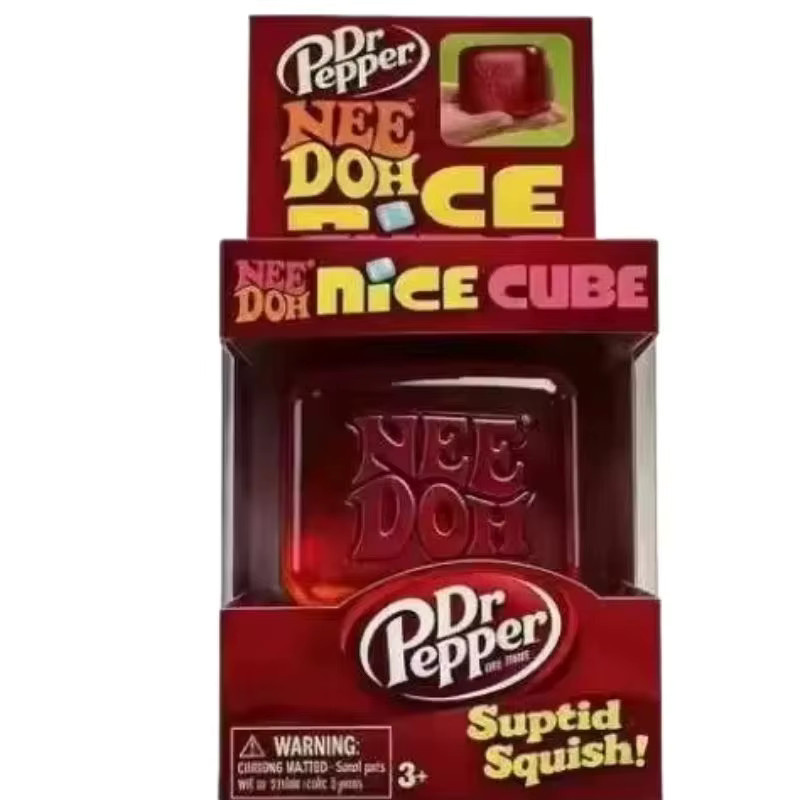 Dr Pepper Nice Cube Squishy, Stressabbau-Spielzeug, weicher Quetsch-Fidget-Würfel - Bild 3