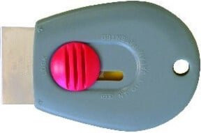 NT-CUTTER 2 in 1 Fensterschaber von NT Cutter in Grau aus Edelstahl und Kunststoff - Bild 1