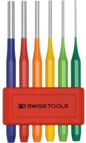 PB Swiss Tools Splintentreiber-Satz aus Edelstahl in Multicolor, 6-teilig im Kunststoffhalter - Bild 1