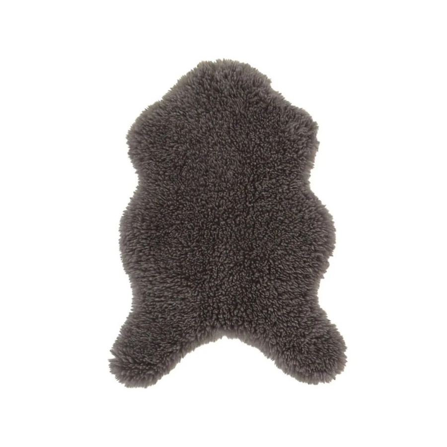 Vercai Rugs Teppich Curly Dunkelgrau, Rechteckig, B/T: 60 x 90 cm - Bild 2
