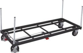VarioFit Rungenwagen aus Stahl in Anthrazitgrau RAL 7016 - Bild 1