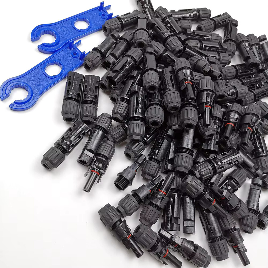 5 Paare Solar PV Stecker Set mit 2 Spannern in Schwarz für Solar Kabel 2,5/4/6mm2 - Bild 5
