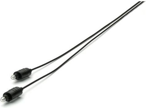 Vivanco Toslink Lichtleiterverbindung Optical, Schwarz, 3 m - Bild 1
